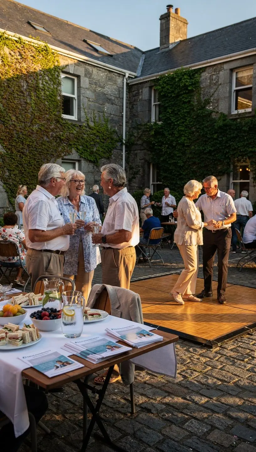 Older adults enjoying dance class for healthy aging