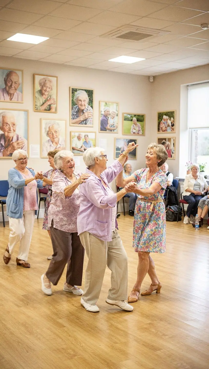 Dance class enhancing cognitive function in seniors