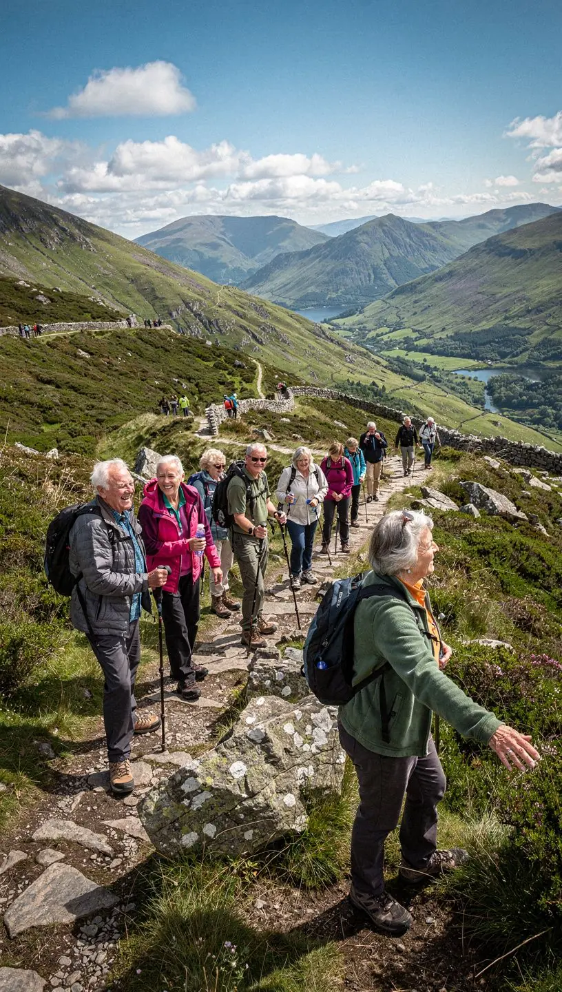 Senior dancers improving mobility and balance in class.