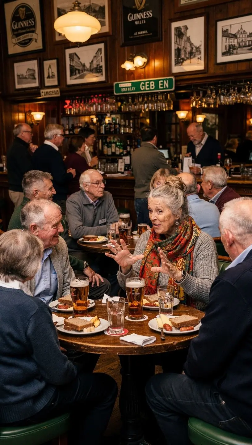 Networking strategies for older adults in community events.